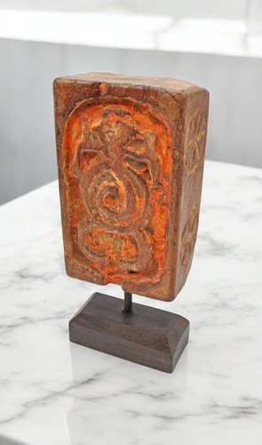 Antico legno dio - antico, di