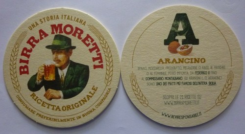 Moretti sottobicchiere birra - moretti,