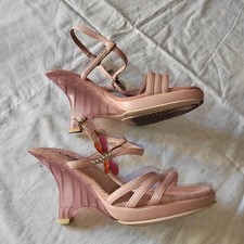 Scarpe aperte y2k zeppa