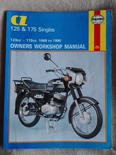 CZ125 CZ175 Haynes Manuale