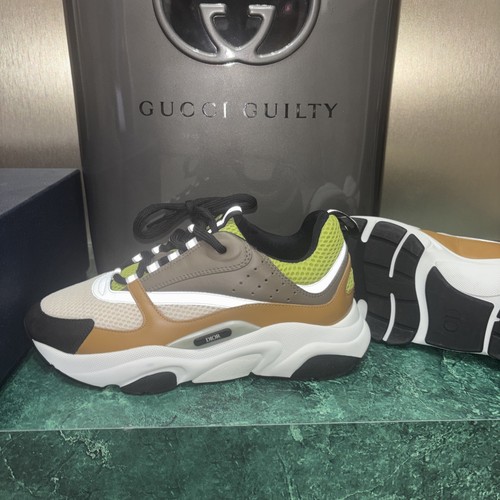 Sneakers dior brown lime - lime, b22