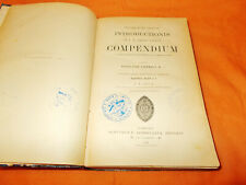 rudolpho cornely compendium s. theologiae auditoribus accomodatum 1909 +700 pp