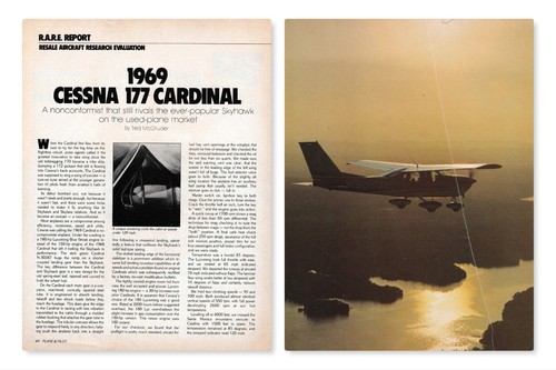 Cessna 177 cardinal - 177, aircraft