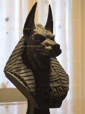  Egyptian Anubis Bust ART