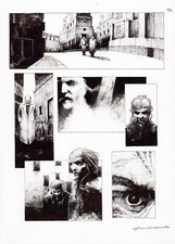 CORRADO ROI  - Tavola originale Ut. L'inizio p.52