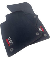 Tappetini auto set 4pz AUDI A4 B9 2015-2020 VELLUTO GRIGIO SCURO