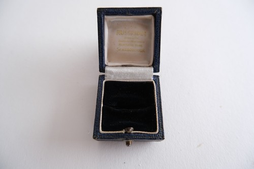 Antica scatola anelli epoca - scatola,