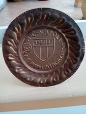 Gadget Piatto Napoli Calcio 86-87 Campioni D'ITALIA In Rame