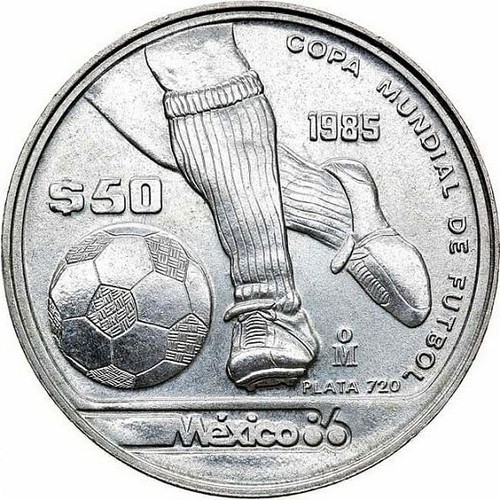 Messico pesos 1985 xiii - messico,