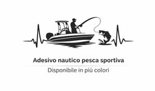 Adesivo pesca sportiva - adesivo,