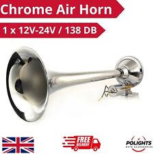 Tromba d'aria cromata 12-24V