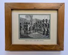 Tirolo - Tirolo: Andreas Hofer - morte di Hofer 1810 Mantova - nella cornice Biedermeier 