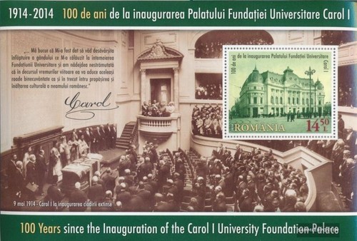 Francobolli romania 2014 - romania, mi