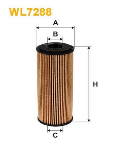 Wl7288 filtro olio per - olio,