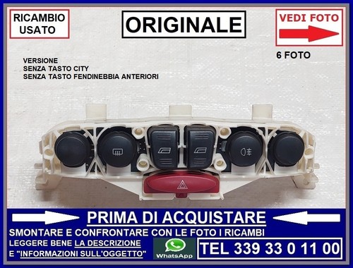 Plancia pulsantiera alzavetri - pulsantiera,