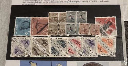 Collezione francobolli lundy - francobolli,