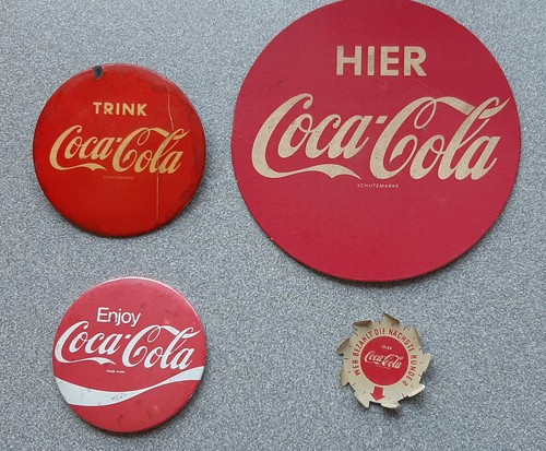 Antike coca cola - antike, werbung
