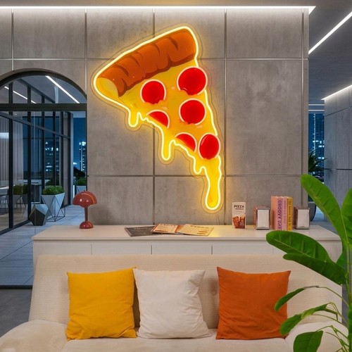 Insegna neon led pizza x15 - insegna,