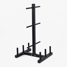 Rastrelliera rack porta bilancieri e dischi ghisa JK Fitness RDBJ compatta 25mm