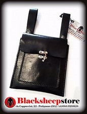 scarsella da cintura in cuoio