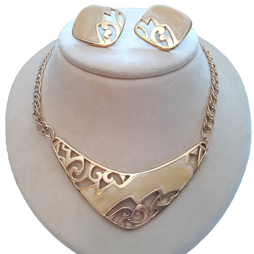 Set collana orecchini - e,