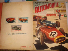 ALBUM LAMPO VINTAGE  FIGURINE DELL'AUTOMOBILE 1958 BUONO/OTTIMO
