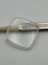 Bulova accuquartz 31-33.5mm vetro glass di forma