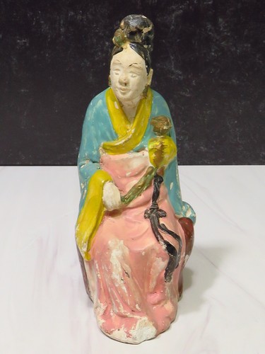 Antica statua cinese figura - , di