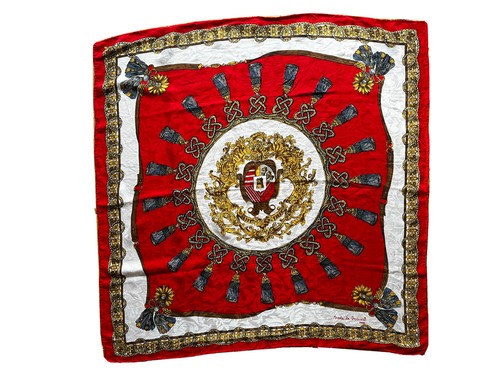 Silk scarf foulard sciarpa - silk,