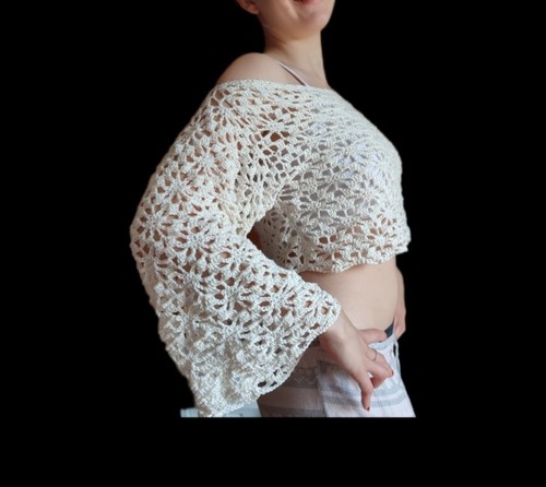 Maglia all uncinetto fatto - all’,