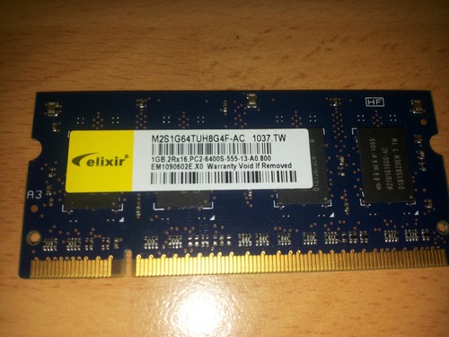 Memoria ram 1gb - memoria, ddr2-800