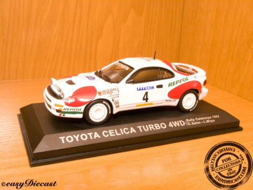 Toyota celica turbo - 4wd, 1:43