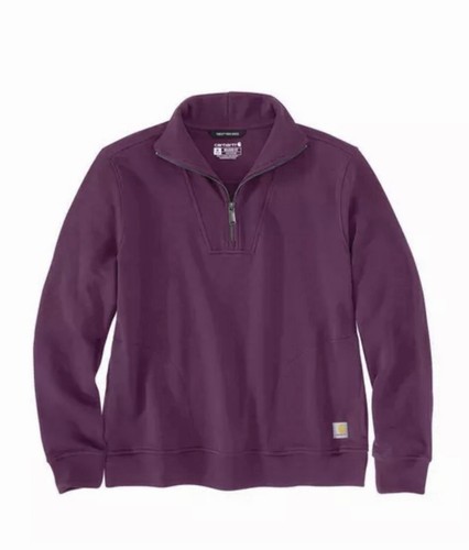 Felpa mezza zip donna carhartt - felpa,