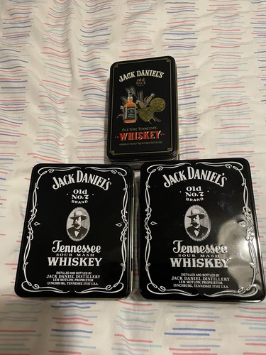 Jack daniels collectors tins - jack,