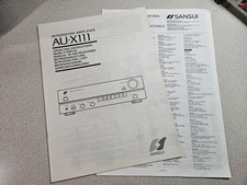 Amplificatore Sansui AU-X111