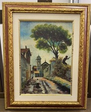 Quadro ad olio su tavola C