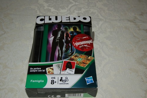 Hasbro gaming cluedo travel - -,