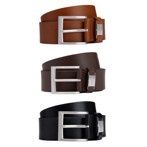 Cintura uomo boss vera pelle - boss,