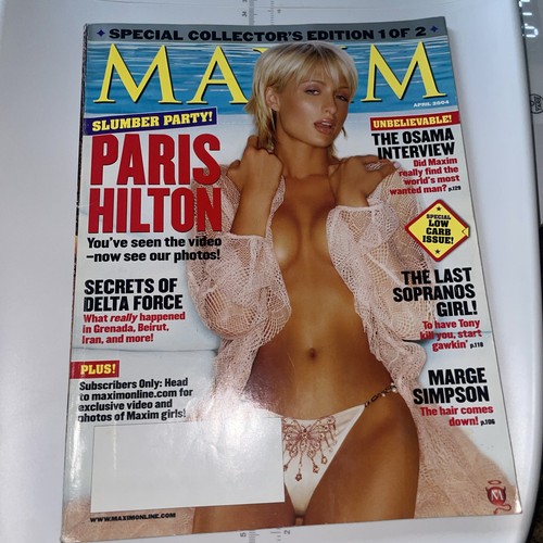 Maxim magazine april 2004 - april,