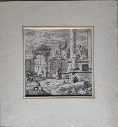 Capriccio rovine romane - rovine,