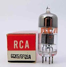 Tube 6FQ5A/6GK5 RCA NOS NIB