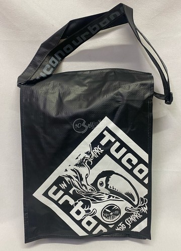 Borsa plastica nera con - in,