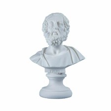 Scultura busto greco Omero
