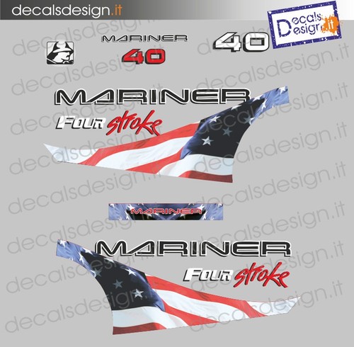 Adesivi motore marino