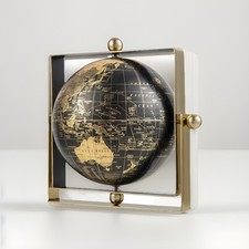 Mappamondo antico girevole Ø