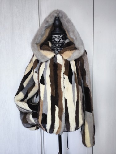 Pelliccia visone bomber - visone,