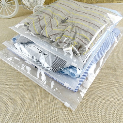 Clear matte zip lock - matte,