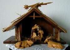 Antico presepe statuine - presepe,