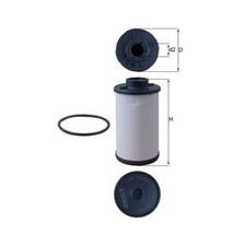 1 filtro idraulico, cambio automatico Mahle HX 132D adatto per Audi Seat VW