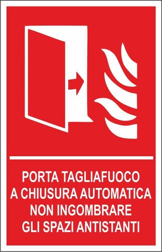 Cartello segnaletico porta - segnaletico,